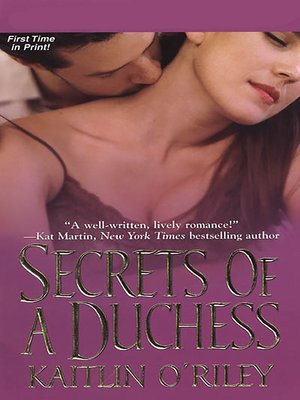 cover image of Secrets of a Duchess